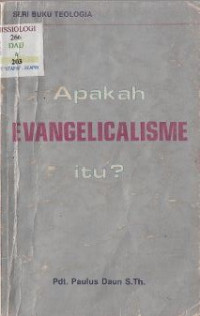Image of Apakah Evangelicalisme itu ?