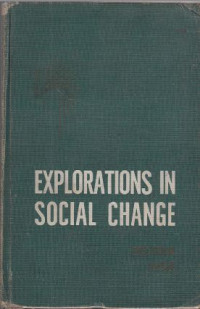 Image of EXPLORATIONS IN SOCIAL CHANGE