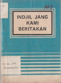 Image of Indjil Jang Kami Beritakan