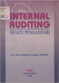 Image of Internal Auditing (Suatu Pengantar)