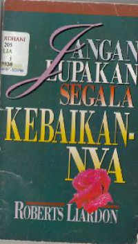 Image of Jangan Lupakan Segala Kebaikan-Nya