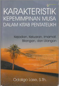 Image of KARAKTERISTIK KEPEMIMPINAN MUSA DALAM KITAB PENTATEUKH