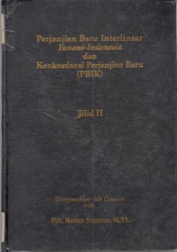 Image of Perjanjian Baru Interlinear Yunani-Indonesia dan Konkordasi Perjanjian Baru (PBIK) Jilid 2