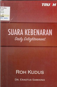 Image of Suara Kebenaran
ROH KUDUS
