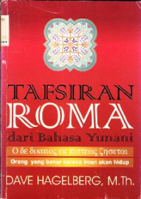 Image of Tafsiran Roma Dari Bahasa Yunani
