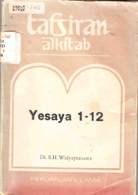Image of Tafsiran Alkitab Yesaya Pasal 1-12
