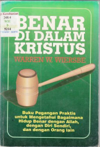 Image of BENAR DI DALAM KRISTUS