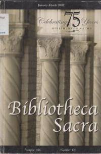 Image of Bibliotheca Sacra