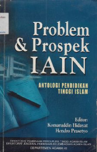 Image of Problem dan Prospek IAIN