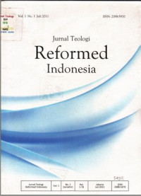Image of Jurnal Teologi Reformed Indonesia
