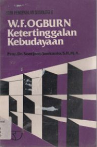 Image of KETERTINGGALAN KEBUDAYAAN