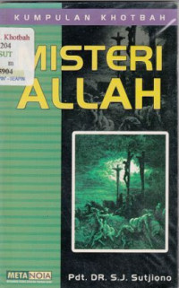Image of Kumpulan Khotbah: MISTERI ALLAH