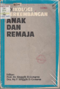 Image of PSIKOLOGI PERKEMBANGAN ANAK DAN REMAJA