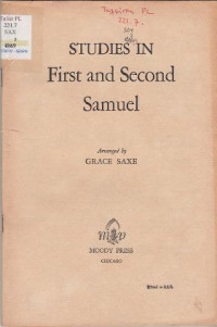 Image of Studies In First and Second Samuel
