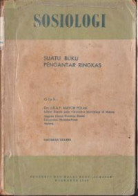 Image of Sosiologi