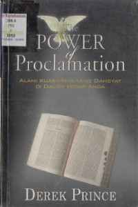 Image of The Power of Proclamation