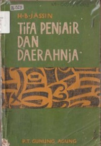 Image of Tifa Penjair dan Daerahnja